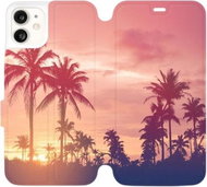 Flip mobile case for Apple iPhone 11 - M134P Palms and pink sky - Phone Cover