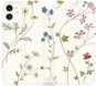 Flipové pouzdro na mobil Apple iPhone 11 - MD03S Tenké rostlinky s květy - Kryt na mobil