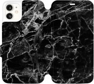 Flip case for Apple iPhone 11 - V056P Black Marble - Phone Cover