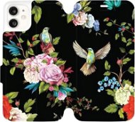 Flip case for Apple iPhone 11 - VD09S Birds and flowers - Phone Cover