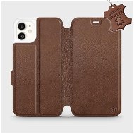 Flip mobile case Apple iPhone 11 - Brown - Leather - Brown Leather - Phone Cover