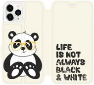Flip mobile case Apple iPhone 11 Pro - M041S Panda - life is not always black and white - Phone Cover