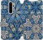 Flip case for Xiaomi Redmi Note 8 Pro - V108P Blue mandala flowers - Phone Cover