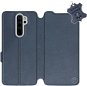 Flip case for Xiaomi Redmi Note 8 Pro - Blue - leather - Blue Leather - Phone Cover