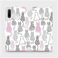 Flip mobile phone case Huawei P30 Lite - MX01S Cat's back - Phone Cover