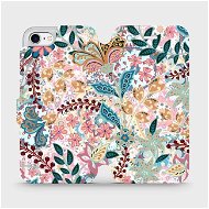 Flip case for Apple iPhone 7 - MX04S Intricate flowers and leaves - Phone Cover