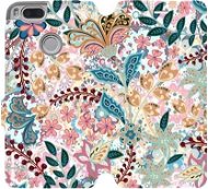 Phone Cover Flip case for Xiaomi Mi A1 - MX04S Intricate flowers and leaves - Kryt na mobil
