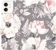 Flip case for Apple iPhone 11 - MX06S Flowers on grey background - Phone Cover