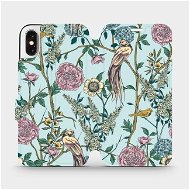 Flip mobile phone case Apple iPhone X - MX07S Birds in thorns - Phone Cover