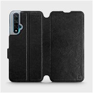 Phone Cover Flip case for Huawei Nova 5T in Black&Gray with grey interior - Kryt na mobil