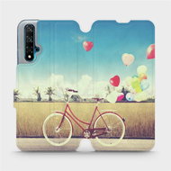 Flip mobile phone case Huawei Nova 5T - M133P Wheel and balloons - Phone Cover