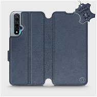 Phone Cover Flip mobile phone case Huawei Nova 5T - Blue - leather - Blue Leather - Kryt na mobil