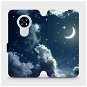 Flip mobile phone case Nokia 6.2 - V145P Night sky with moon - Phone Cover