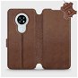 Flip mobile phone case Nokia 6.2 - Brown - leather - Brown Leather - Phone Cover