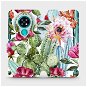 Flip mobile phone case Nokia 7.2 - MG09S Cacti and flowers - Phone Cover