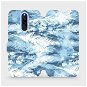 Flip case for Xiaomi Redmi 8 - M058S Light blue horizontal feathers - Phone Cover