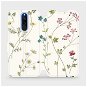 Flip case for Xiaomi Redmi 8 - MD03S Thin plants with flowers - Phone Cover