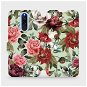 Flip case for Xiaomi Redmi 8 - MD06P Roses and flowers on light green background - Phone Cover
