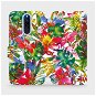 Flip case for Xiaomi Redmi 8 - MG07S Multicoloured flowers and leaves - Phone Cover