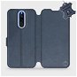 Flip case for Xiaomi Redmi 8 - Blue - leather - Blue Leather - Phone Cover