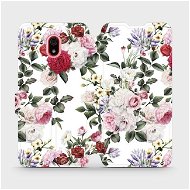 Flip case for Xiaomi Redmi 8a - MD01S Rose on white - Phone Cover