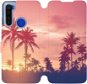Flip case for Xiaomi Redmi Note 8T - M134P Palms and pink sky - Phone Cover