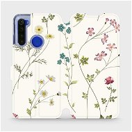 Flip case for Xiaomi Redmi Note 8T - MD03S Thin plants with flowers - Phone Cover