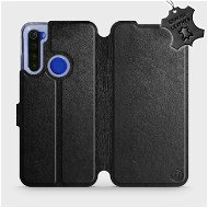 Phone Cover Flip case for Xiaomi Redmi Note 8T - Black - Black Leather - Kryt na mobil