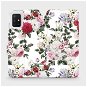 Flip case for Samsung Galaxy A51 - MD01S Rose on white - Phone Cover