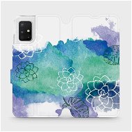 Flip case for Samsung Galaxy A51 - MG11S Water flowers - Phone Cover