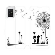 Flip case for mobile phone Samsung Galaxy A51 - MH16P Pair with dandelion - Phone Cover
