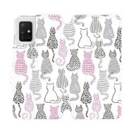 Phone Cover Flip case for Samsung Galaxy A51 - MX01S Cat's back - Kryt na mobil