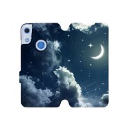Flip mobile phone case Huawei Y6S - V145P Night sky with moon - Phone Cover