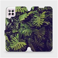 Flip case for Huawei P40 Lite - V136P Green wall of leaves - Phone Cover