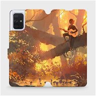 Flip case for Samsung Galaxy A71 - MA10S Guitarist on the branch - Phone Cover