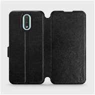 Flip case for Nokia 2.3 in Black&Gray with grey interior - Phone Cover