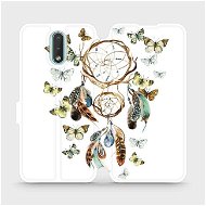 Flip mobile phone case Nokia 2.3 - M001P Trapper and butterflies - Phone Cover