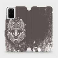 Flip case for Samsung Galaxy S20 Plus - V064P Wolf and dream catcher - Phone Cover