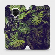 Flip case for Xiaomi Redmi Note 9 Pro - V136P Green wall of leaves - Phone Cover