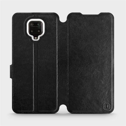 Flip case for Xiaomi Redmi Note 9 Pro in Black&Gray with grey interior - Phone Cover - Main image