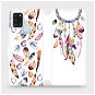Flip case for Samsung Galaxy A21S - M003S Trap and colourful feathers - Phone Cover