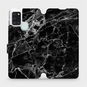 Phone Cover Flip case for Samsung Galaxy A21S - V056P Black Marble - Kryt na mobil