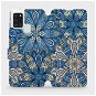 Flip case for mobile Samsung Galaxy A21S - V108P Blue mandala flowers - Phone Cover