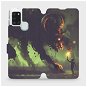 Flip case for Samsung Galaxy A21S - VA08P Monster and boy with a torch - Phone Cover