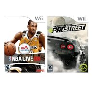 Game For Nintendo Wii - DOUBLE UP - Need For Speed: ProStreet + NBA Live 08 - Console Game