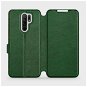 Flip case for Xiaomi Redmi 9 - Green - leather - Green Leather - Phone Cover