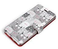 Kryt na mobil Flipové puzdro na mobil Xiaomi Redmi 9A – M099P Mačičky - Kryt na mobil