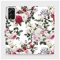 Flip case for Samsung Galaxy Note 20 - MD01S Rose on white - Phone Cover