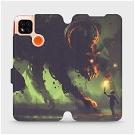 Flip case for Xiaomi Redmi 9C - VA08P Monster and boy with a torch - Phone Cover
