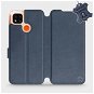 Phone Cover Flip case for Xiaomi Redmi 9C - Blue - leather - Blue Leather - Kryt na mobil